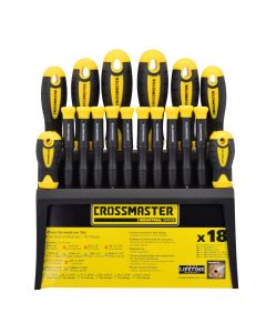 Set de Destornilladores de 18 Piezas Crossmaster
