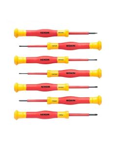 Juego de 7 Destornilladores de Precisión Aislados (Línea Premium) Wokin