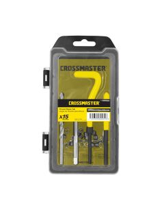 Juego de Insertos para Rosca M14x1.25x16.3mm 15 Piezas Crossmaster
