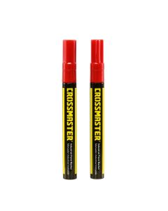 Marcador Industrial Indeleble Rojo X 2 unidades Crossmaster
