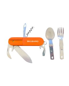 Multi-herramientas con cubiertos camping Kushiro