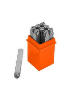 Set de cinceles marcadores de números 3mm 9 piezas Wokin