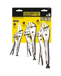 Set de Pinzas de presión de 3 piezas Crossmaster