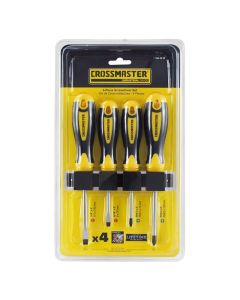 Set de Destornilladores de 4 piezas Crossmaster