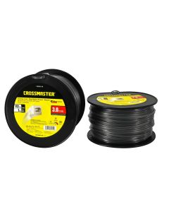 Tanza Dual Con Alma De Nylon Perfil Cuadrado 3mm x 1Kg Crossmaster