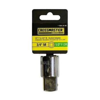 Adaptador de Bocallave encastre de 1/2 a 3/4 Crossmaster
