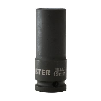 Bocallave de Impacto larga encastre 1/2 pulgada 19mm Crossmaster