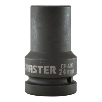 Bocallave de Impacto larga encastre 1 pulgada 24mm Crossmaster