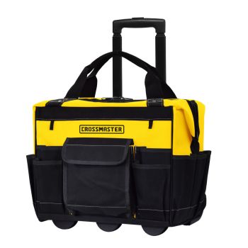 Bolso Porta Herramientas con ruedas y empuñadura telescópica Crossmaster