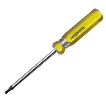 Destornillador Punta Torx Tamper Mango acrílico T7 Crossmaster