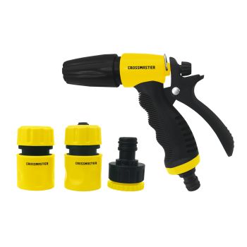 Kit Pistola para Riego Ajustable con accesorios Crossmaster