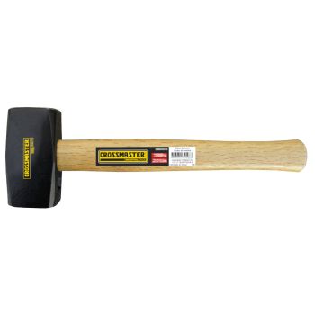 Maza de Acero con cabo de madera de 800grs Crossmaster