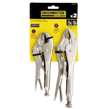 Set de Pinzas de Presión de 2 piezas Crossmaster