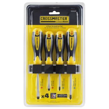 Set de Destornilladores de 4 piezas Crossmaster