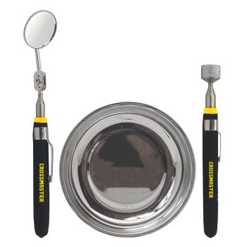 Set magnético para inspección de 3 piezas Crossmaster