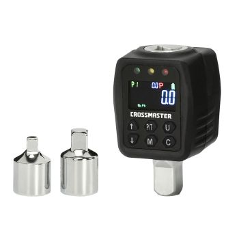 Torquímetro Digital Encastre 1/2 (incluye adaptadores 1/4 y 3/8) Crossmaster